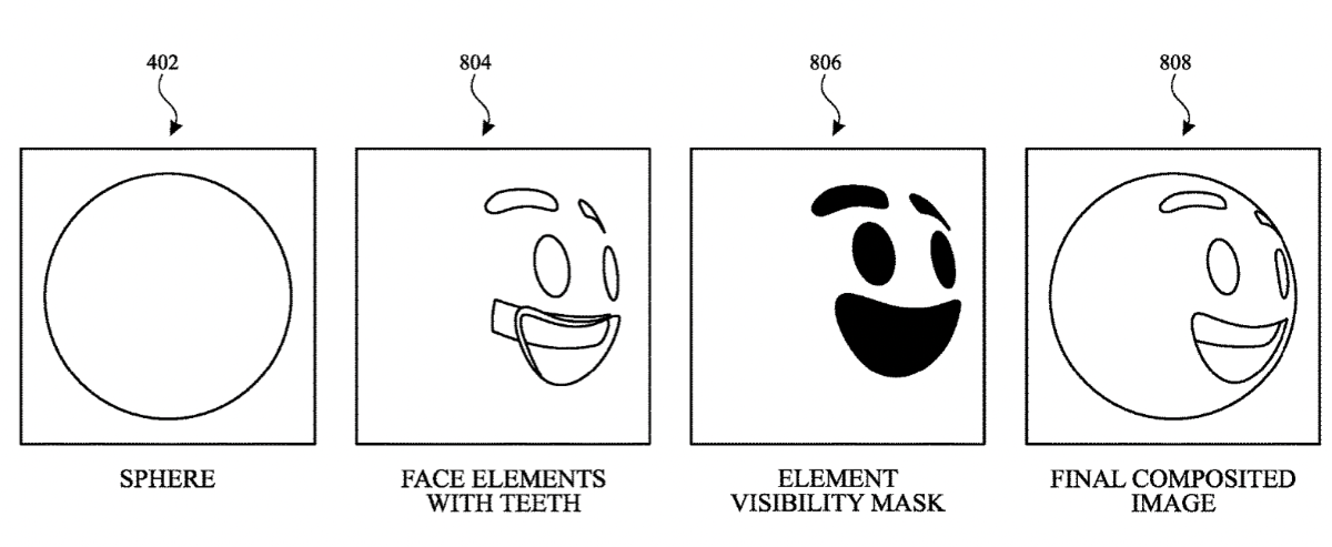 Apple patent involves a method to create 3D Animoji, Memoji