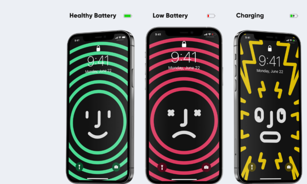 Dynamo wallpapers help you keep track of your iPhone’s battery charge