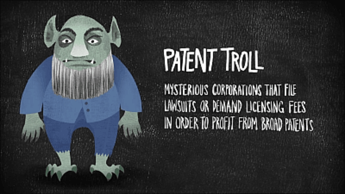 Патентные тролли. Тролль голубого цвета. Патентный троллинг. Патентный троллинг презентация. Патентные тролли в россии.