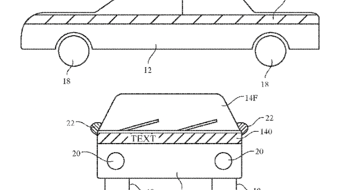 Self-driving Apple Car could sport an ‘exterior light and warning system’