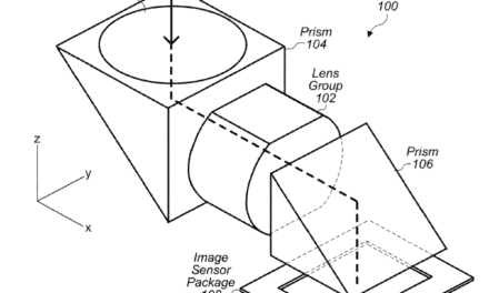 Apple patent involves ‘folded camera with actuator for moving optics’