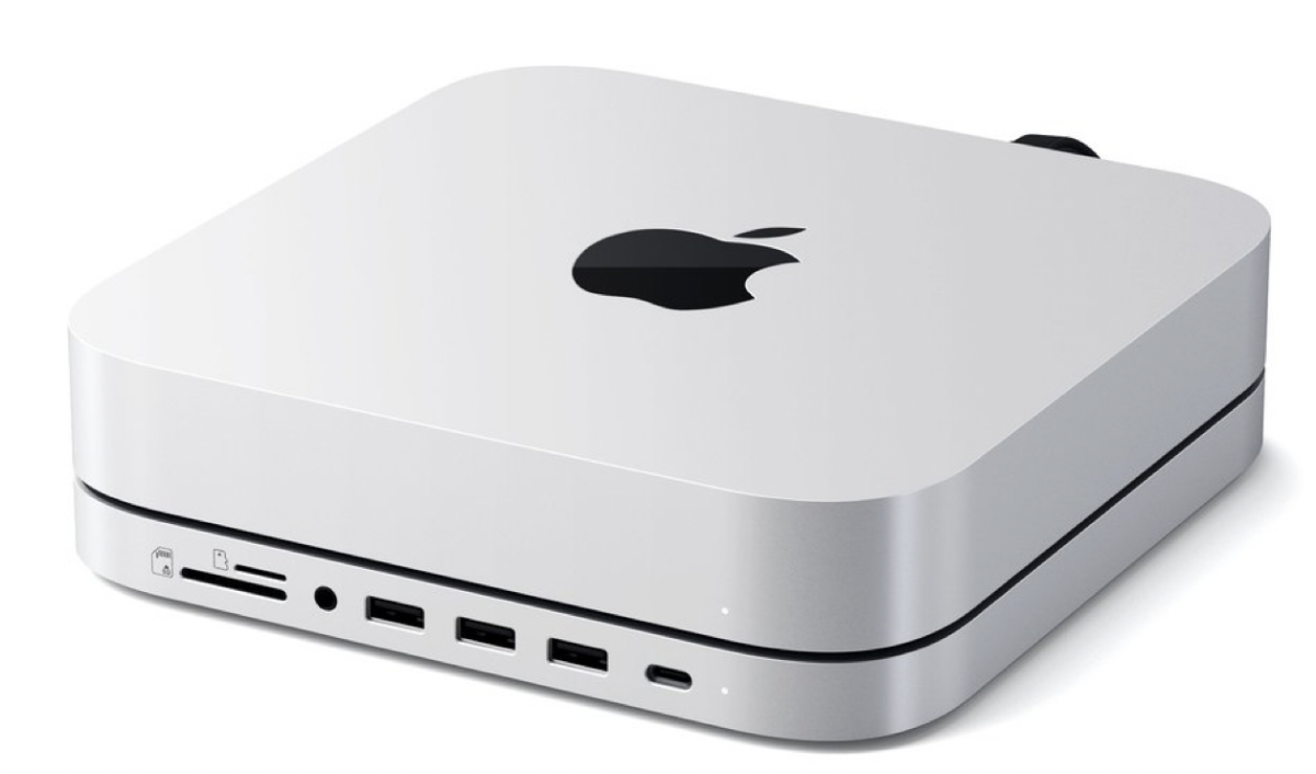Mac Mini Accessory Kit Satechi Stand Hub with SSD Enclosure is a great Mac mini accessory ...
