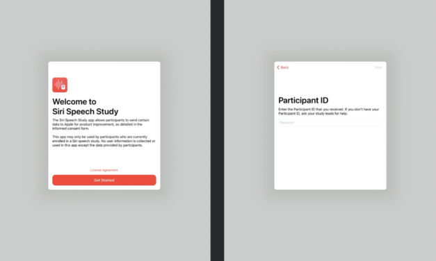 Apple launches ‘Siri Speech Study’ app for data collection