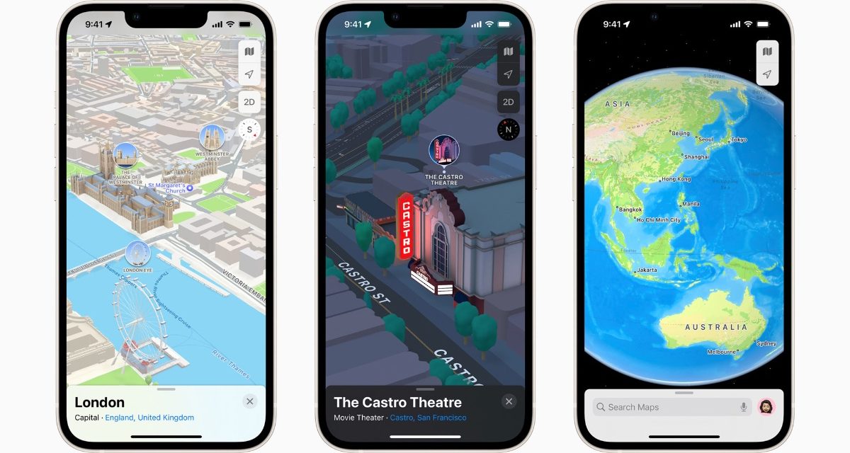 With iOS 15 update, Apple Maps introduces new ways to explore some cities in 3D