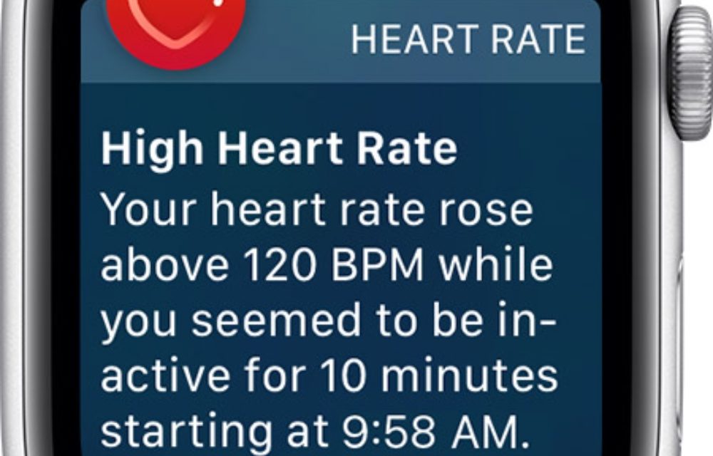 How to enable high/low heart rate notifications on the Apple Watch
