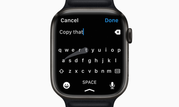 Apple sued over QuickPath keyboard that was previewed with the Apple Watch Series 7
