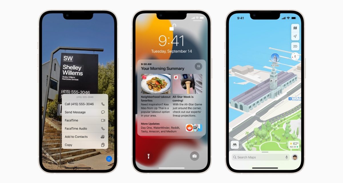 Apple releases iOS 15.0.1, a maintenance release with bug fixes