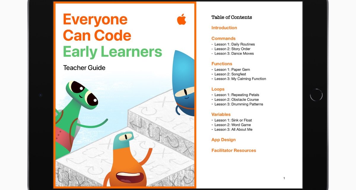 Apple unveiling new resources for elementary school students, teachers