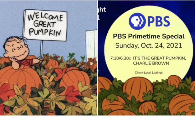 ‘It’s the Great Pumpkin, Charlie Brown!’ airs today on PBS and PBS Kids.