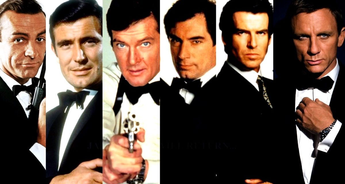 Musings from Dennis: there’s a James Bond multiverse with each 007 existing in a different universe