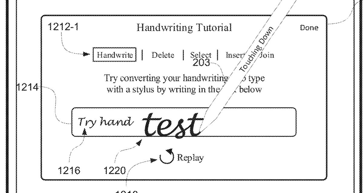Apple wants to make it even easier to interact with handwritten text using an Apple Pencil