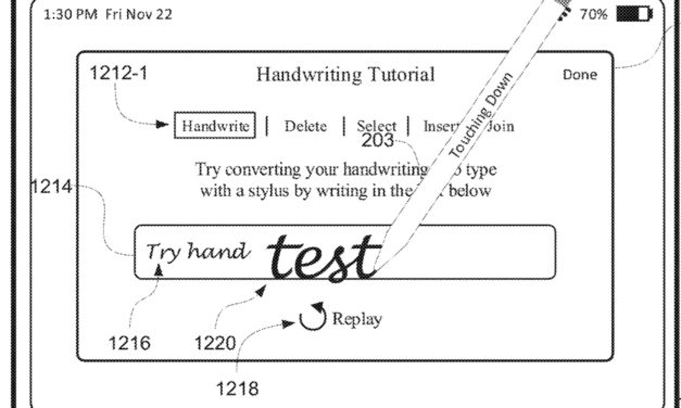 Apple wants to make it even easier to interact with handwritten text using an Apple Pencil
