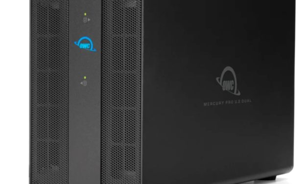 OWC announces Mercury Pro Thunderbolt dual bay