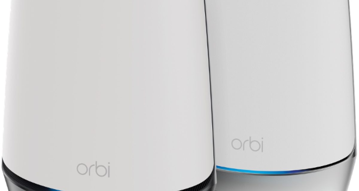 NetGear expands Orbi line with 5G Sri-band WiFi 6 mash system