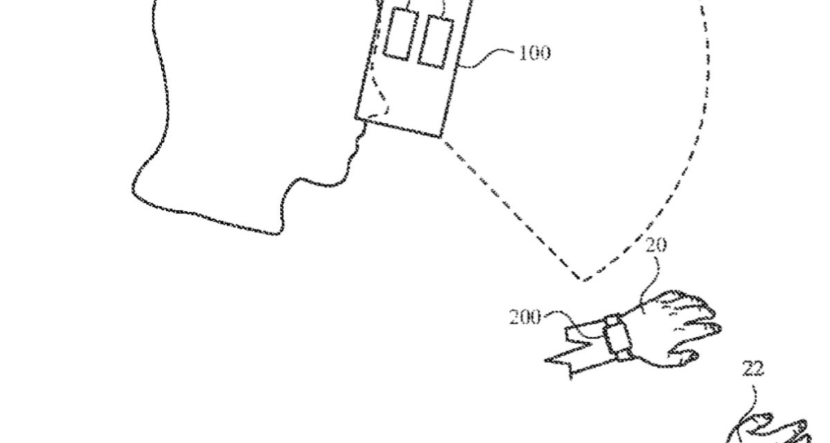 Apple patent involving wrist tracking devices for use with ‘Apple Glasses’