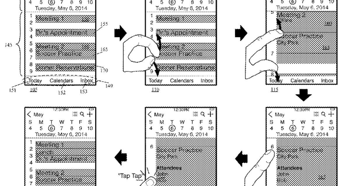 Apple patent involves ‘intelligent appointment suggestions’ for its Calendar app