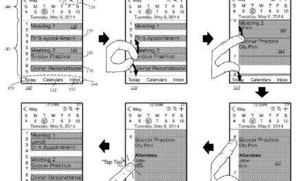 Apple patent involves ‘intelligent appointment suggestions’ for its Calendar app