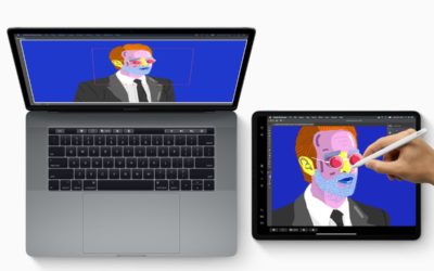 You can’t watch copyright protected video on a Mac with an iPad connected via SideCar