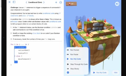 Apple’s Swift Playgrounds upgraded with new features and new content