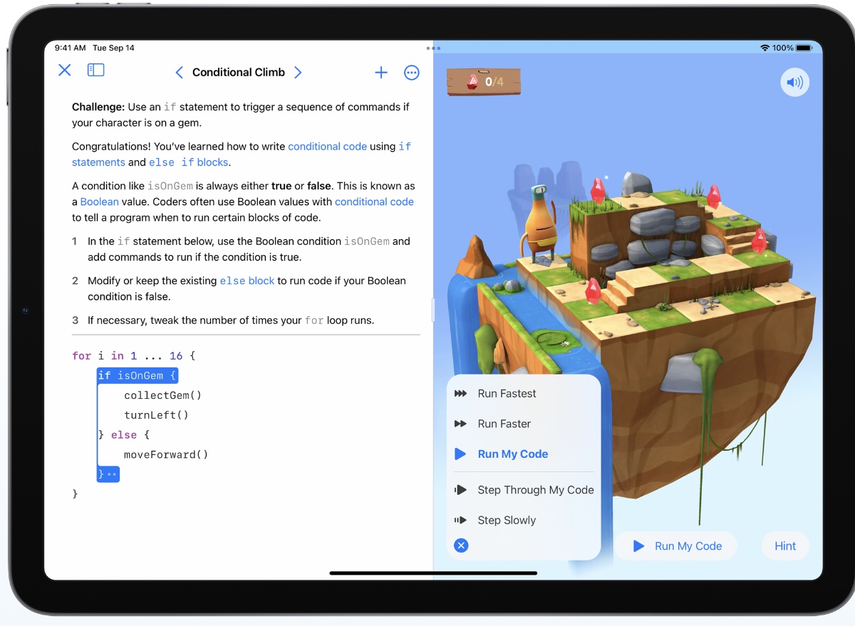 Apple's Swift Playgrounds for iPad and Mac revved to version 4.0 - Vimarsana News