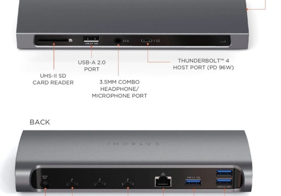 Satechi Thunderbolt 4 Dock is a great, if pricey, accessory for 2021 MacBook Pros