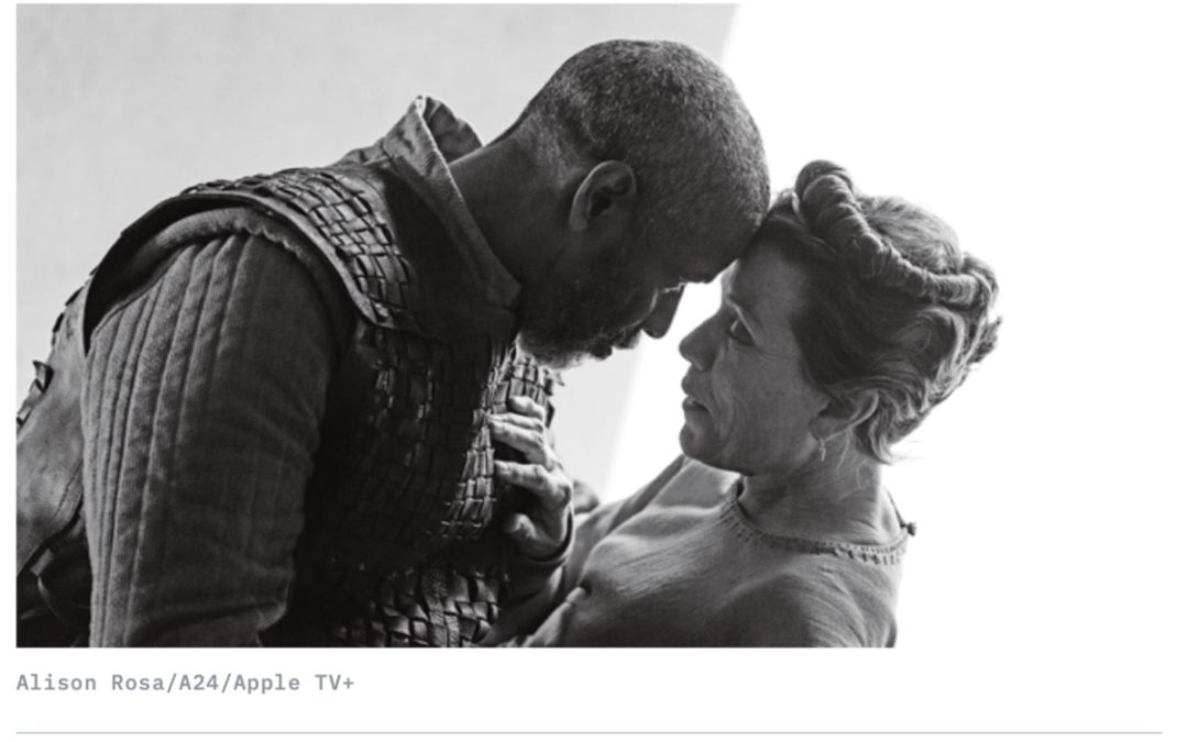 ‘Tragedy of Macbeth’screen writers are finalists for the 34th-annual USC Libraries Scripter Award