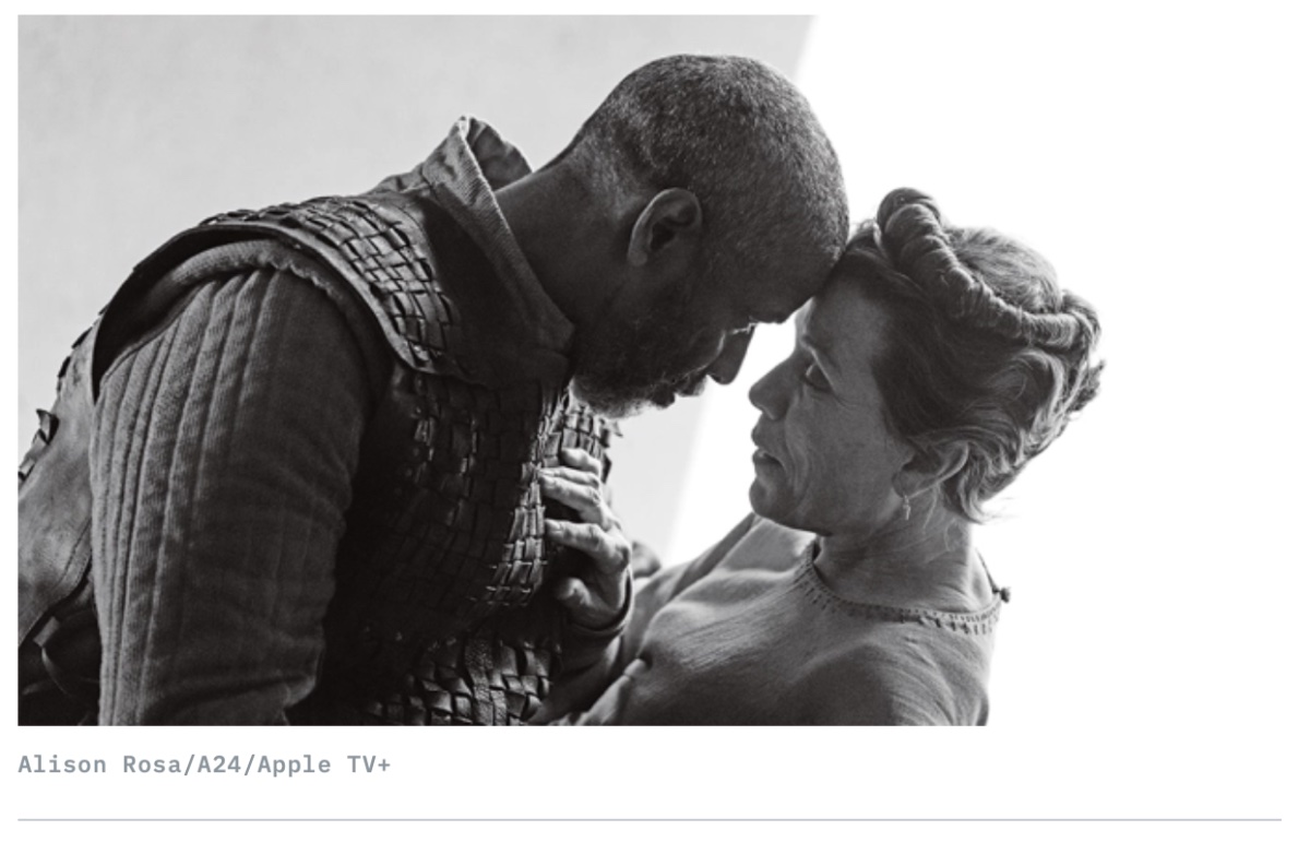 'Tragedy of MacBeth' now steaming on Apple TV+ - Vimarsana News