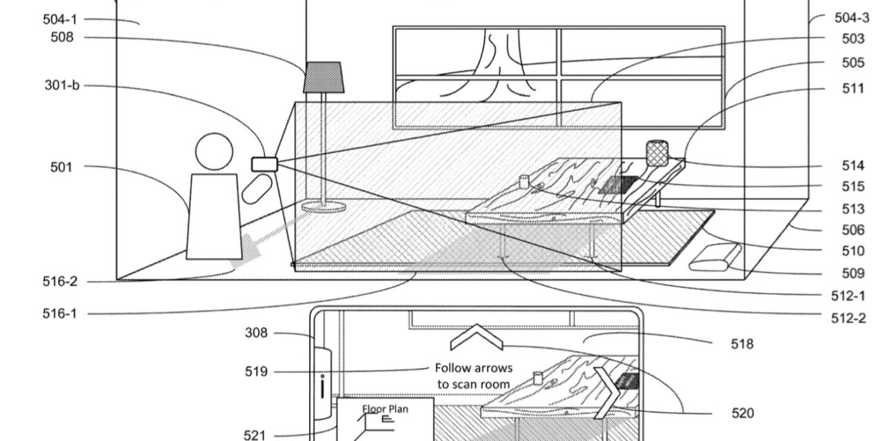 Apple patent involves modeling, measuring, drawing using augmented reality