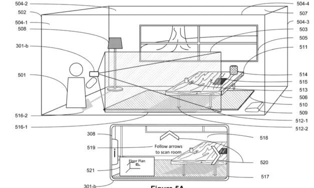 Apple patent involves modeling, measuring, drawing using augmented reality