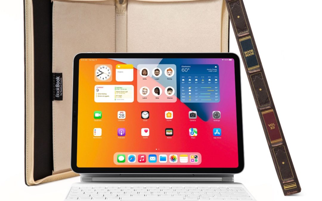 Twelve South’s new BookBook Cover can hold an iPad AND a Magic Keyboard
