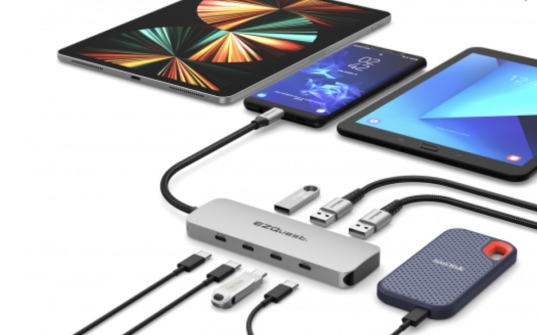 EZQuest Announces USB-C Gen 2 Hub Adapter With Seven Ports