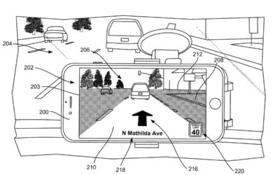 Apple patent filing involves ‘navigation using augmented reality’ in an Apple Car