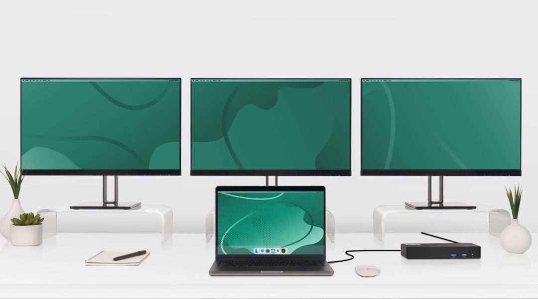 Plugable Introduces Triple 4K Docking Station with 3x DisplayPort and HDMI Ports