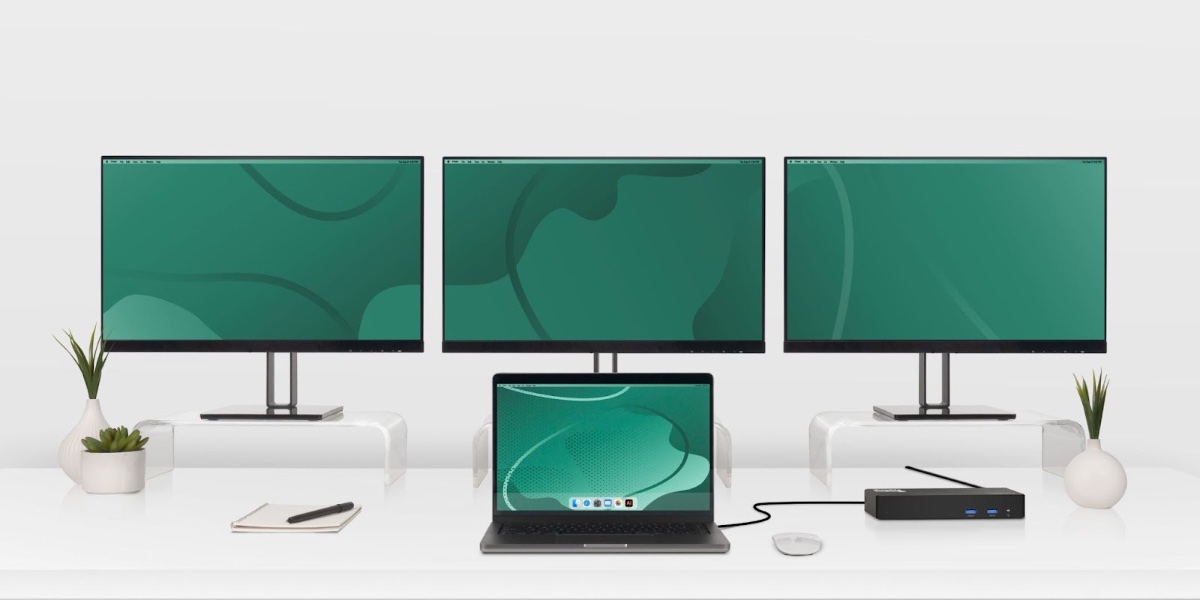 Plugable Introduces Triple 4K Docking Station with 3x DisplayPort and HDMI Ports