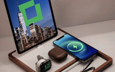The NYTSTND is a great looking multi-device charger stand