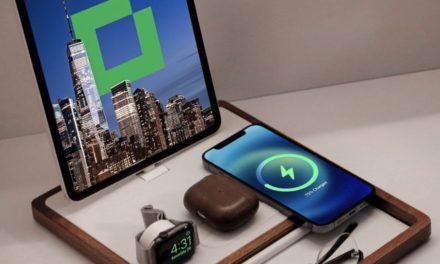 The NYTSTND is a great looking multi-device charger stand