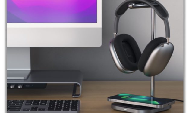 Satechi Unveils a 2-in-1 Headphone Stand with Wireless Charger