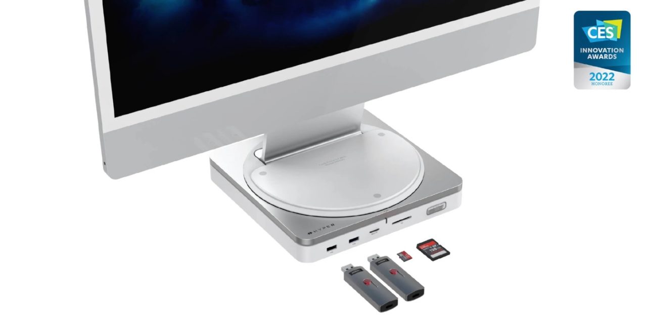 HYPER Announces the HyperDrive Turntable Dock For iMac