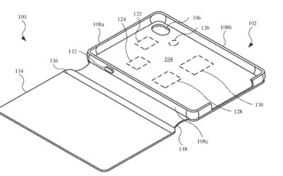 A future iPad case may show battery status for the tablet and accessories