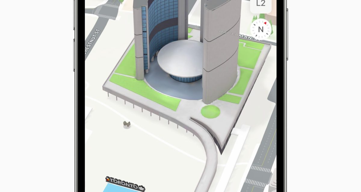 Apple Maps’ 3D city experience now available in Canada