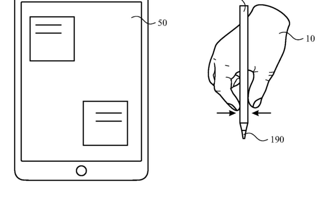 Future Apple Pencils could respond to users squeezing them