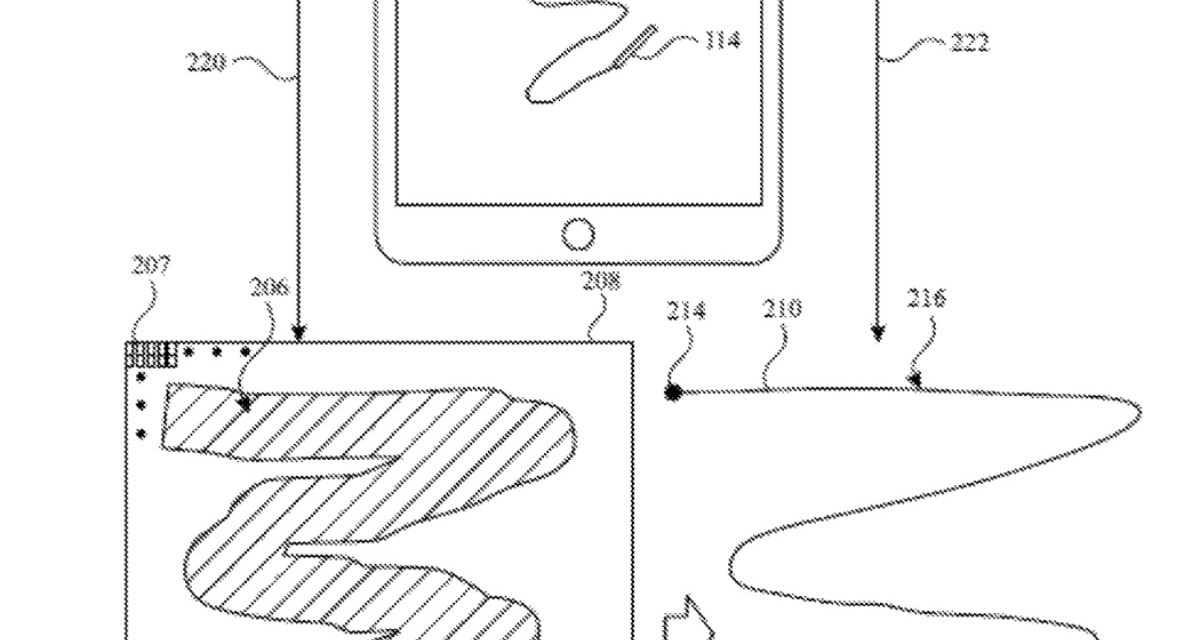 Apple patent is for ‘electronic drawing with handwriting recognition’