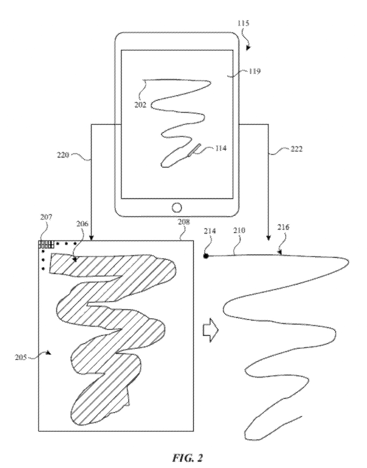 Apple patent is for ‘electronic drawing with handwriting recognition ...