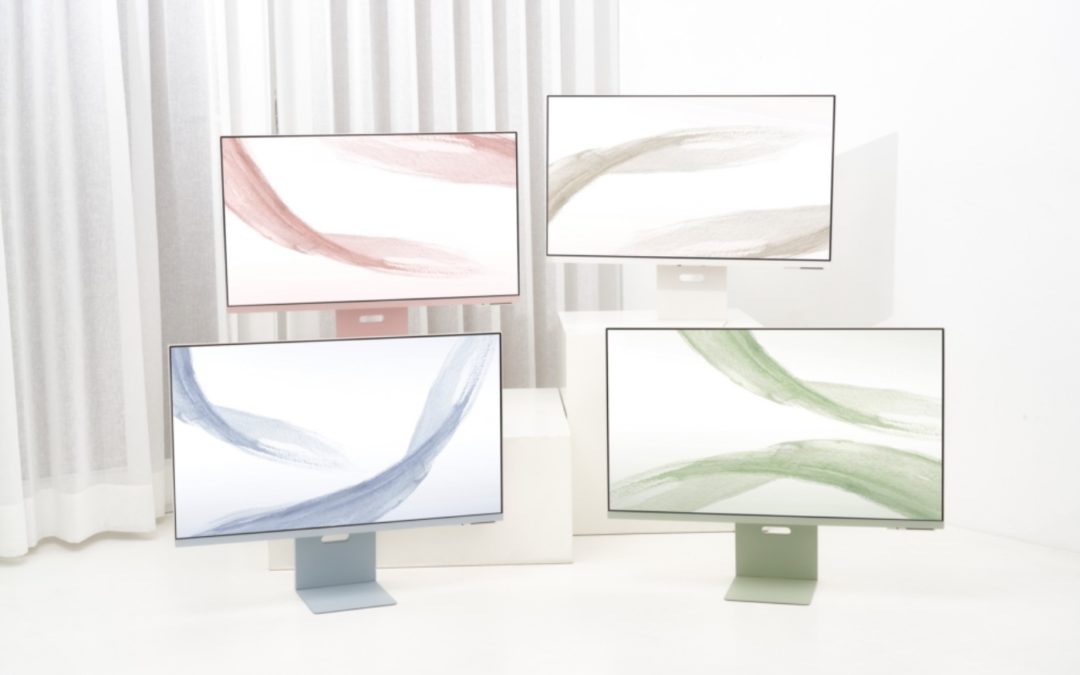 Samsung’s new M8 a smart monitor series look like 24-inch iMacs