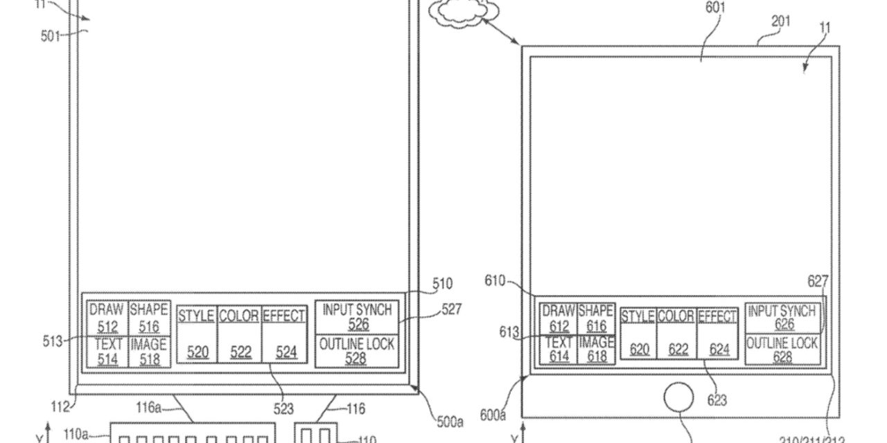 Apple patent involves collaboration on a virtual work of art
