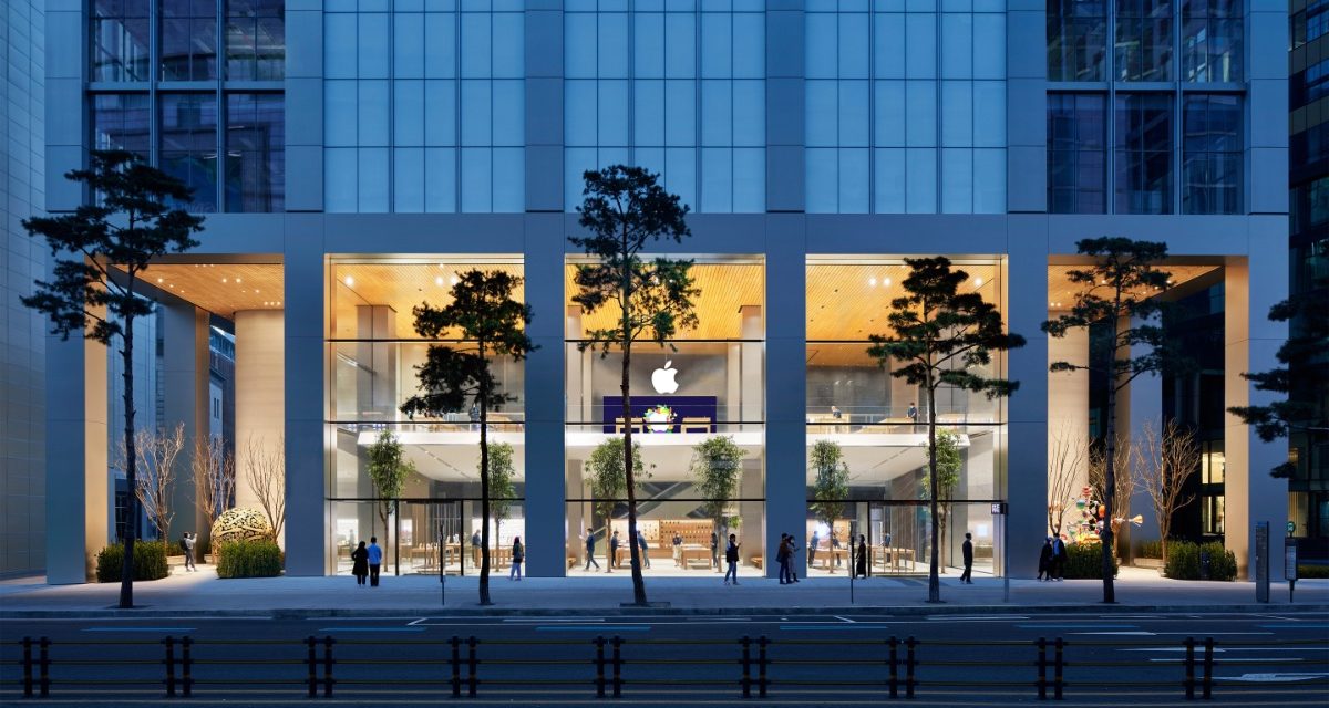 Apple Myeongdong opens Saturday, April 9, in South Korea