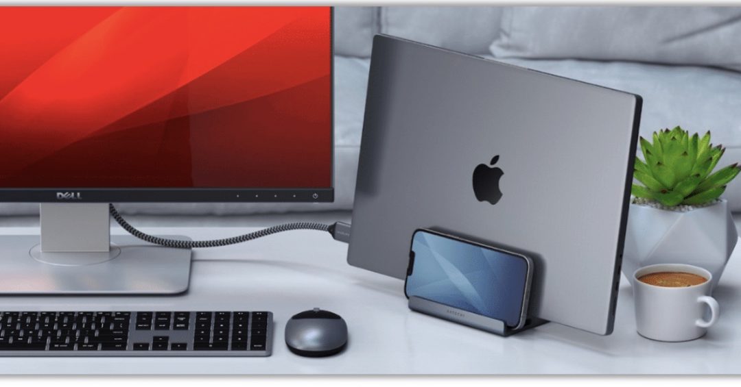Satechi launches Dual Vertical Laptop Stand, 8K HDMI 2.1 cable