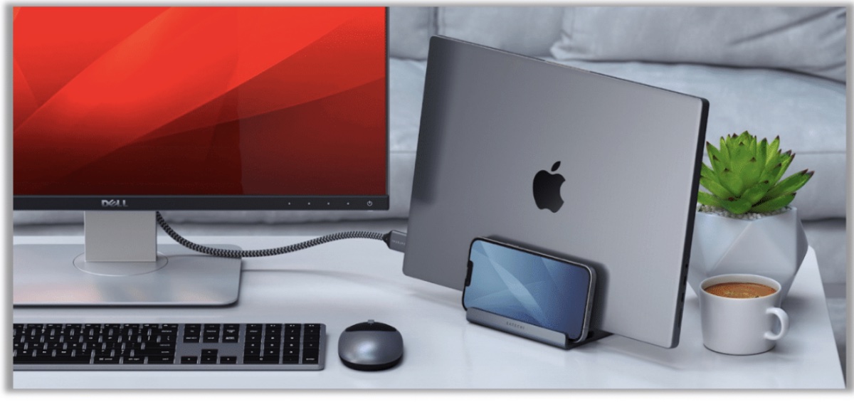 Satechi launches Dual Vertical Laptop Stand, 8K HDMI 2.1 cable