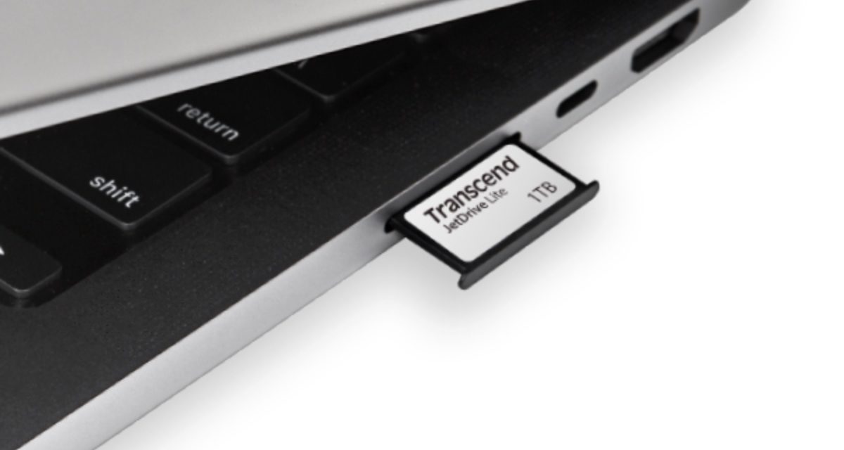 Transcend announces JetDrive Lite 330 for the MacBook Pro