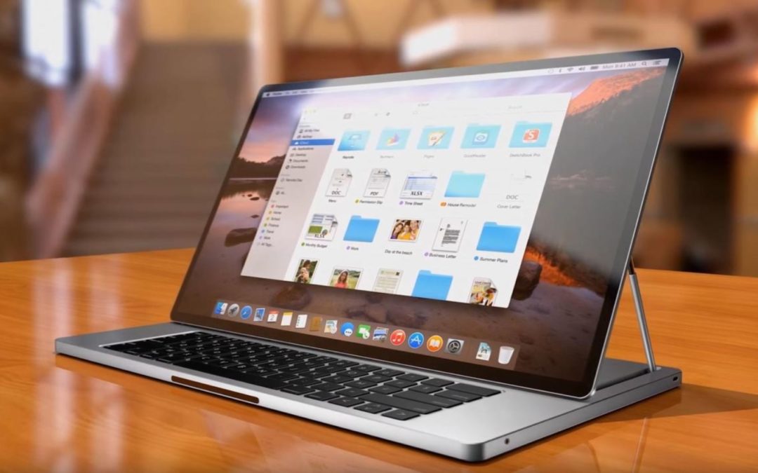 Apple patent hints at a Mac/iPad hybrid with a rotatable (touch?) screen